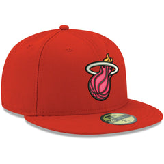 New Era Miami Heat Team Color 59FIFTY Fitted Hat
