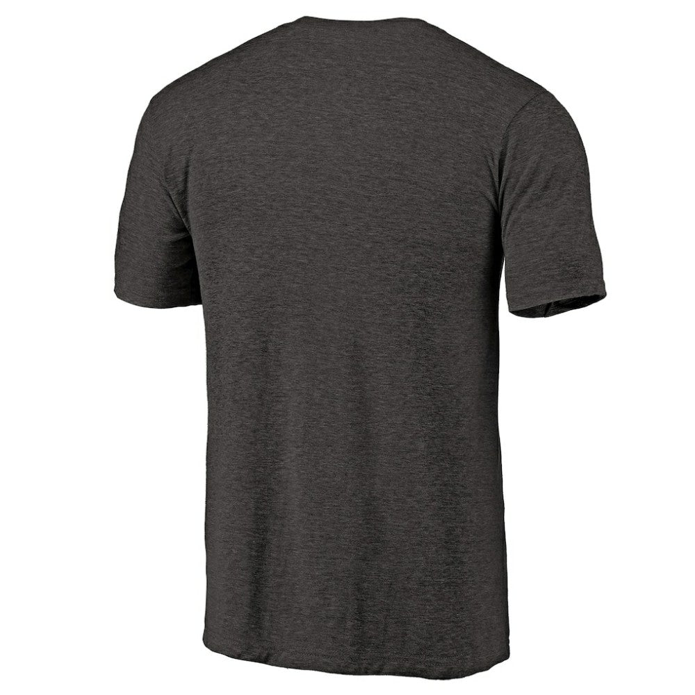 NHL Carolina Hurricanes Distressed Team Primary Logo Tri-Blend T-Shirt