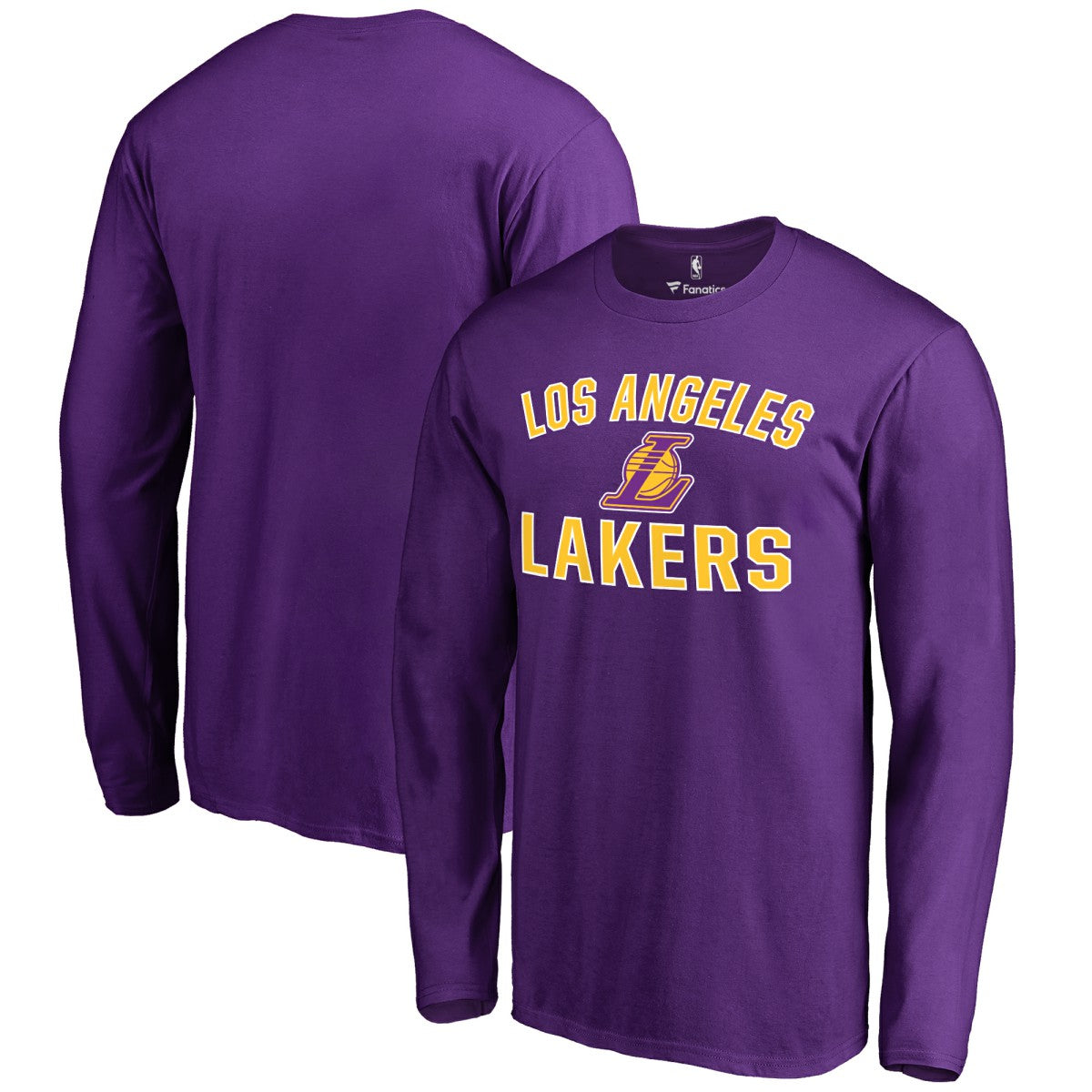Los Angeles Lakers Victory Arch Long Sleeve T-Shirt