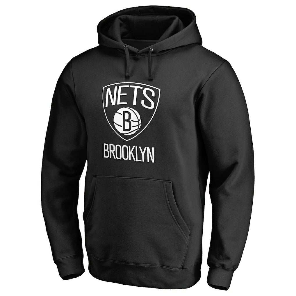 Brooklyn Nets Primary Logo Pullover Hoodie