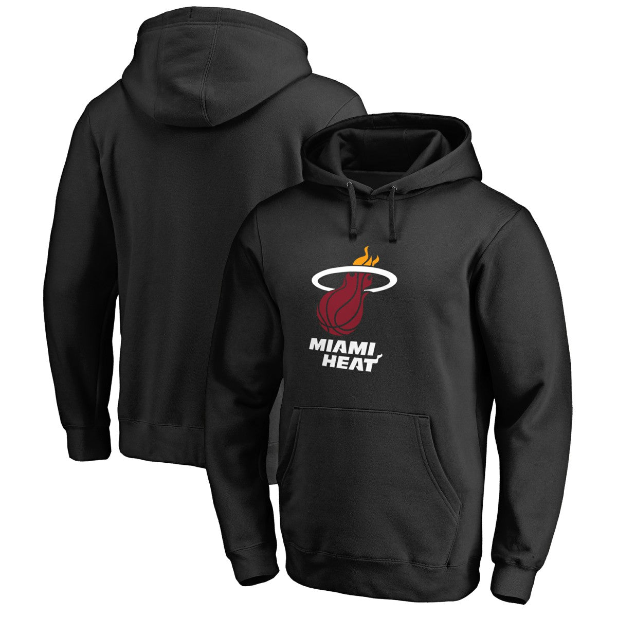 Miami Heat Primary Logo Pullover Hoodie