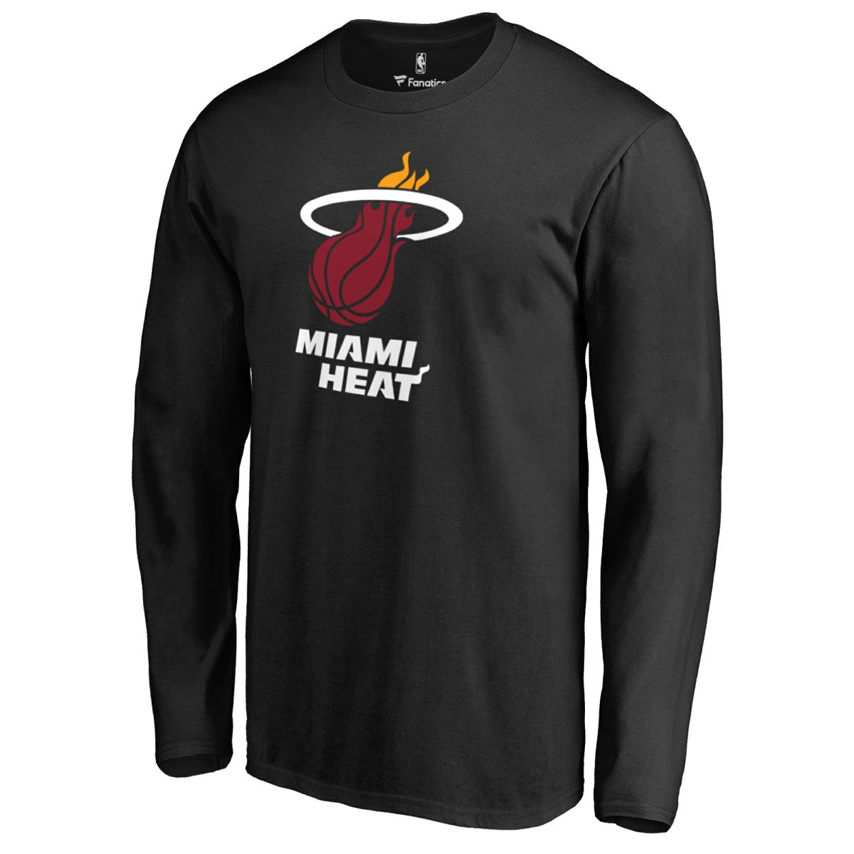 Miami Heat Primary Logo Long Sleeve T-Shirt