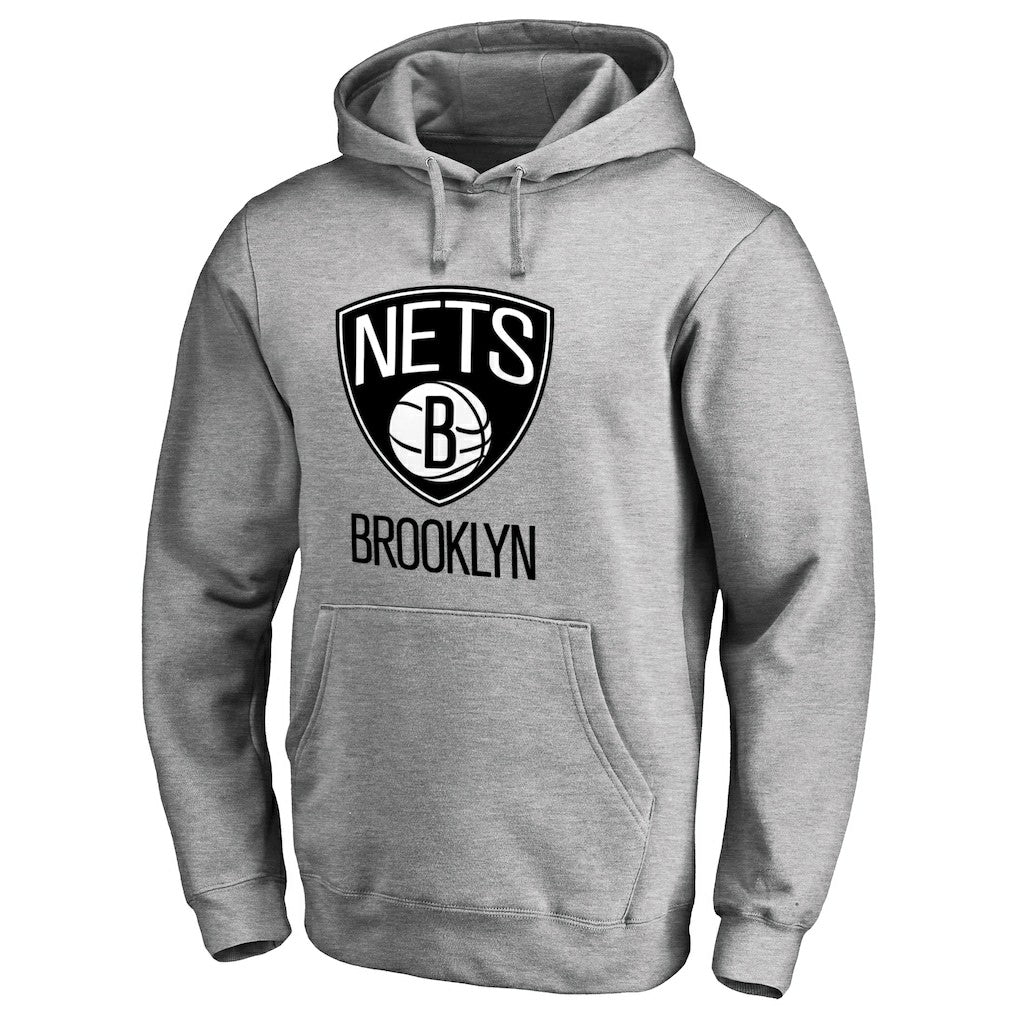Brooklyn Nets Primary Logo Pullover Hoodie