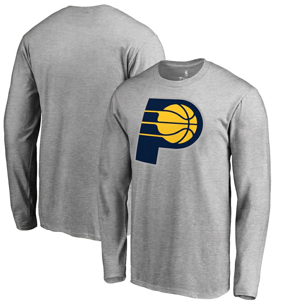 Indiana Pacers Primary Logo Long Sleeve T-Shirt