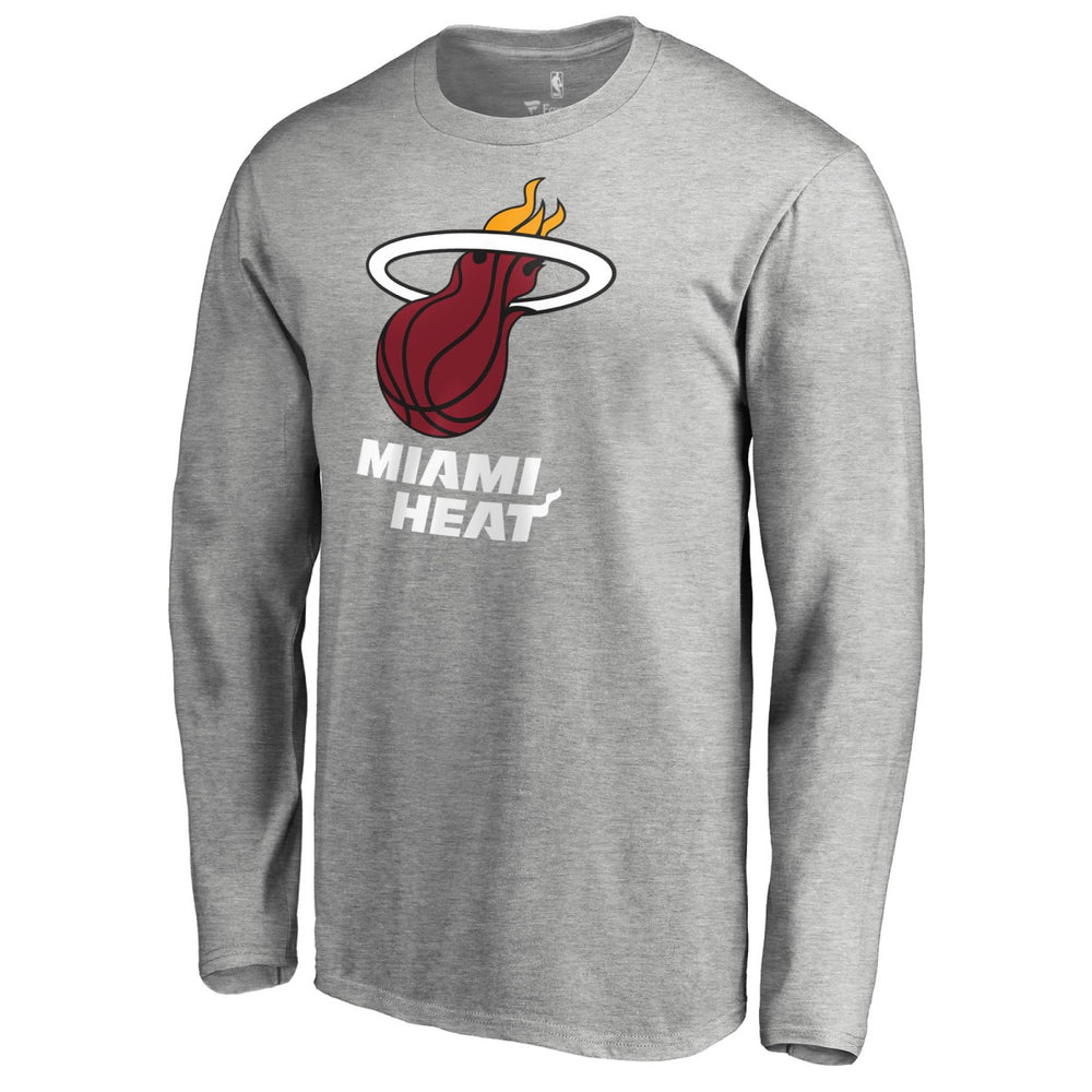 Miami Heat Primary Logo Long Sleeve T-Shirt