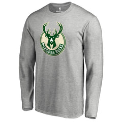Milwaukee Bucks Primary Logo Long Sleeve T-Shirt