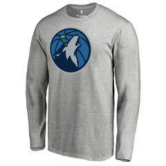 Minnesota Timberwolves Primary Logo Long Sleeve T-Shirt