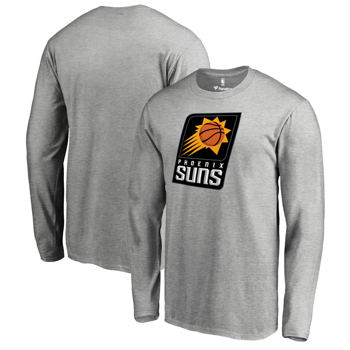 Phoenix Suns Primary Logo Long Sleeve T-Shirt