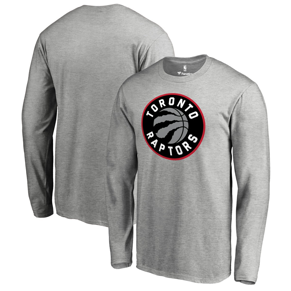 Toronto Raptors Primary Logo Long Sleeve T-Shirt