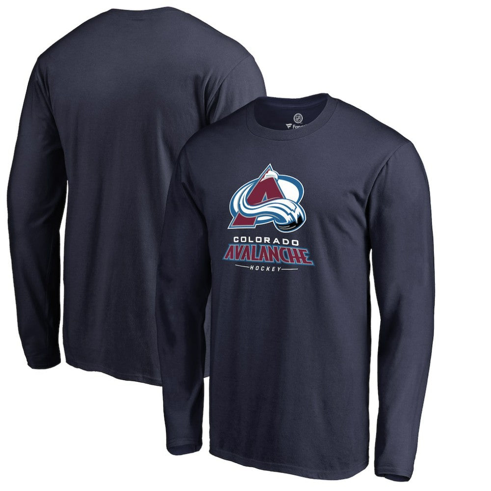 NHL Colorado Avalanche Team Lockup Long Sleeve T-Shirt