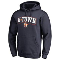 Navy Houston Astros H Town Hometown Pullover Hoodie