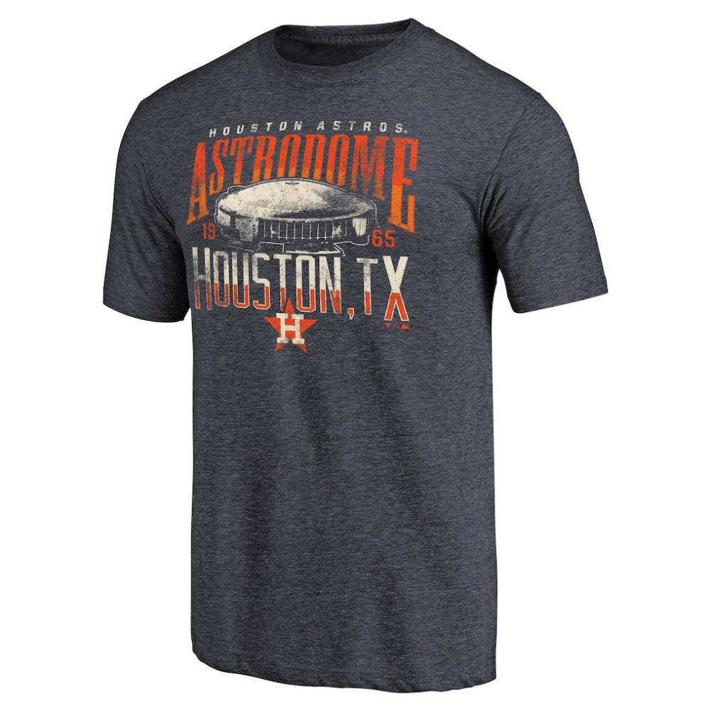 Navy Houston Astros The Dome Hometown Tri-Blend T-Shirt