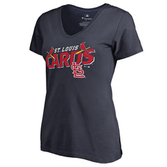Navy St. Louis Cardinals Women's The Cards Hometown T-Shirt