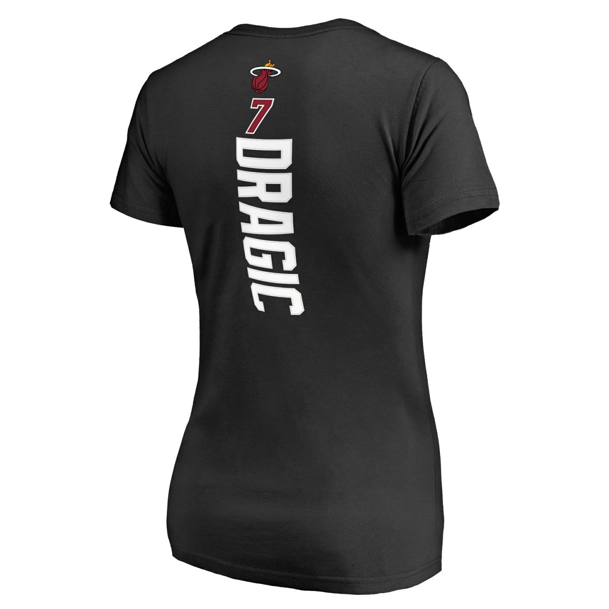 Goran Dragic Miami Heat Women's Backer V-Neck T-Shirt