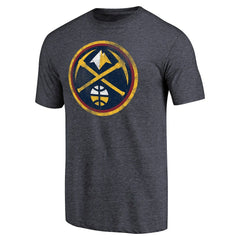 Denver Nuggets Distressed Team Logo Tri-Blend T-Shirt sale