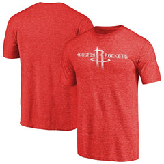 Houston Rockets Distressed Team Logo Tri-Blend T-Shirt