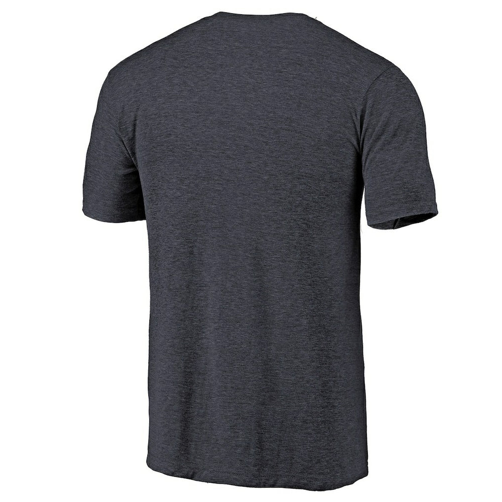 Indiana Pacers Distressed Team Logo Tri-Blend T-Shirt