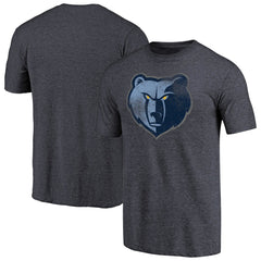 Memphis Grizzlies Distressed Team Logo Tri-Blend T-Shirt
