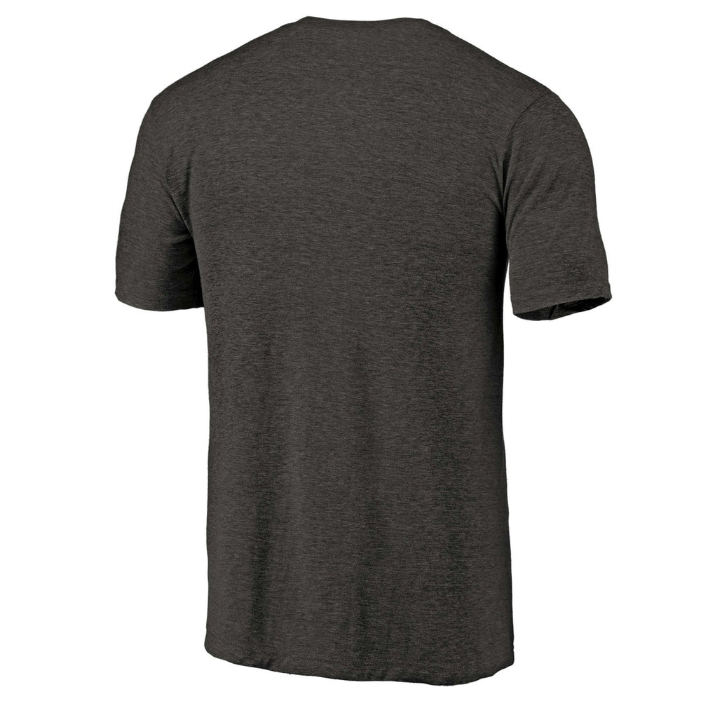 San Antonio Spurs Distressed Team Logo Tri-Blend T-Shirt