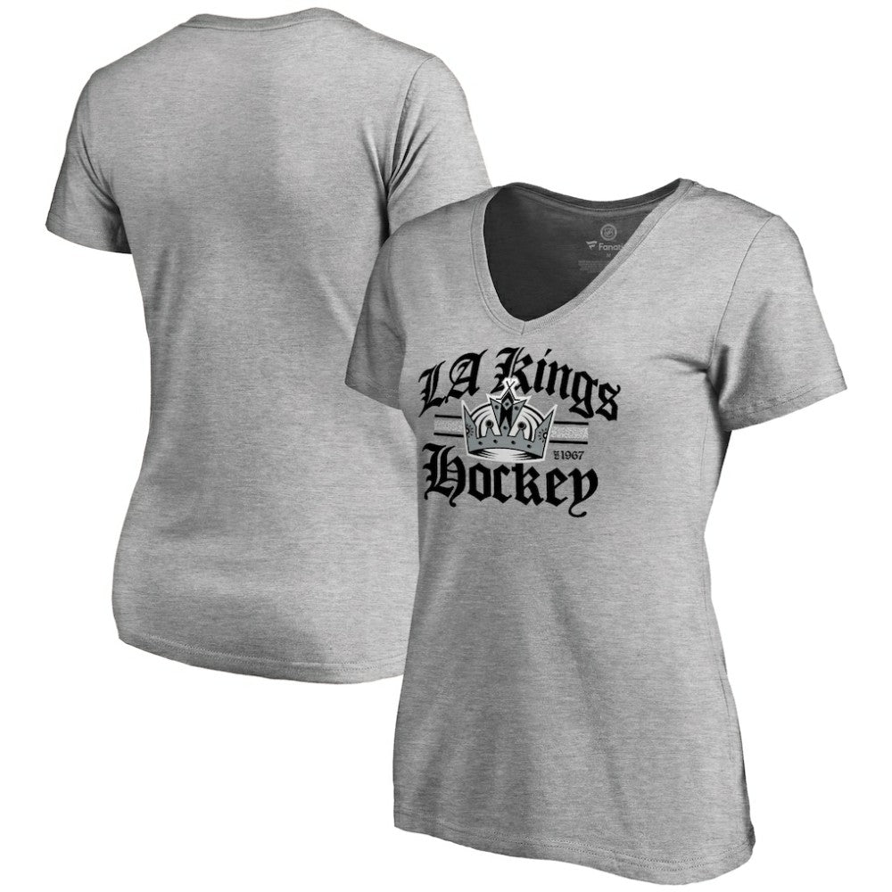 NHL Los Angeles Kings Women's Hometown Collection The Crown V-Neck T-Shirt