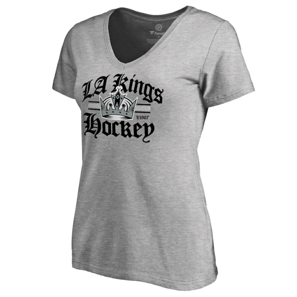 NHL Los Angeles Kings Women's Hometown Collection The Crown V-Neck T-Shirt