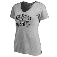 NHL Los Angeles Kings Women's Hometown Collection The Crown V-Neck T-Shirt