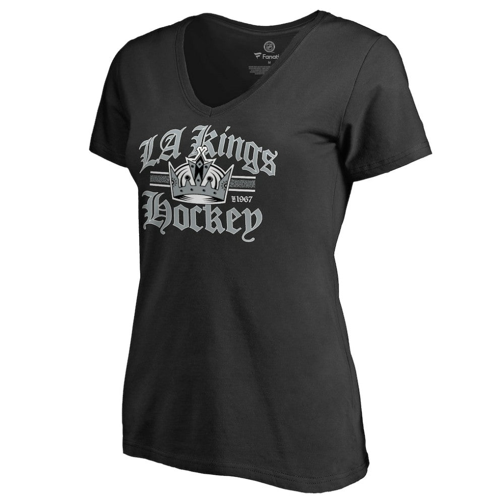 NHL Los Angeles Kings Women's Hometown Collection The Crown V-Neck T-Shirt