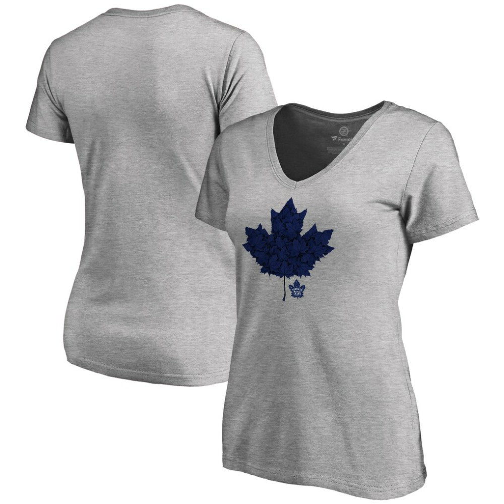 NHL Toronto Maple Leafs Women's Hometown Collection Leafs V-Neck T-Shirt