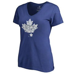 NHL Toronto Maple Leafs Women's Hometown Collection Leafs V-Neck T-Shirt
