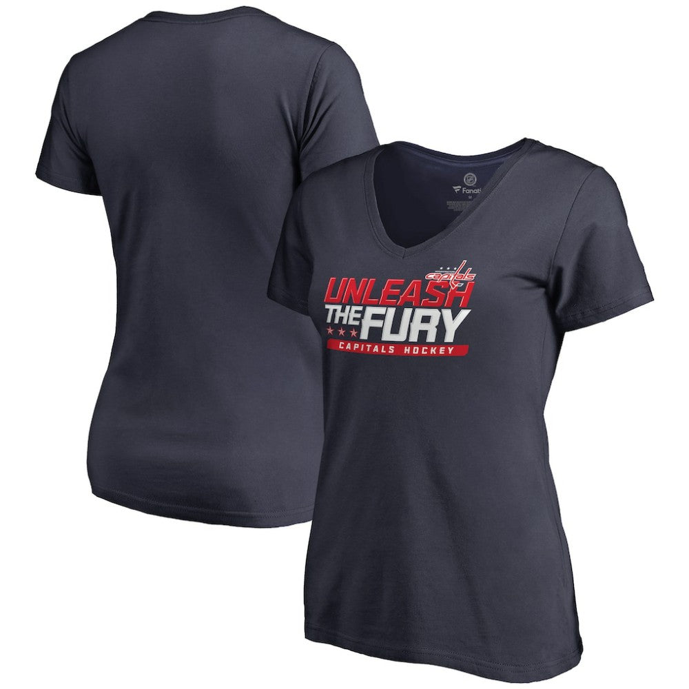 NHL Washington Capitals Women's Hometown Collection The Fury V-Neck T-Shirt