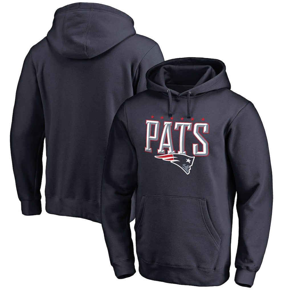 Hometown Collection True Patriot Pullover Hoodie - New England Patriots Hoodies