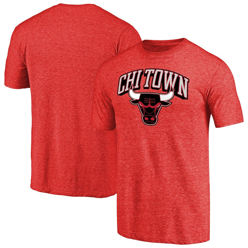 Chicago Bulls Hometown Collection Chi Town Tri-Blend T-Shirt sale