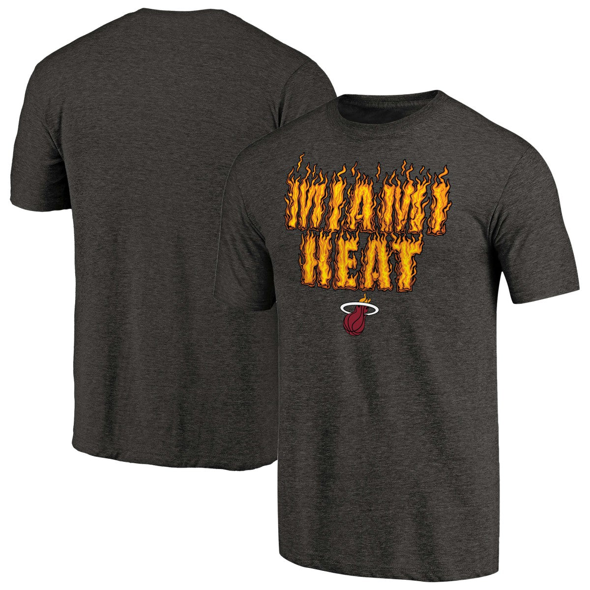 Miami Heat Hometown Collection En Fuego Tri-Blend T-Shirt