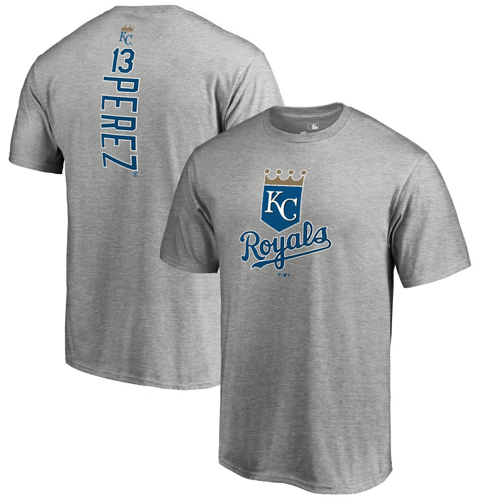 Ash Salvador Perez Kansas City Royals Backer T-Shirt