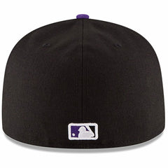 Black Colorado Rockies New Era Authentic Collection ON Field 59FIFTY Structured Hat
