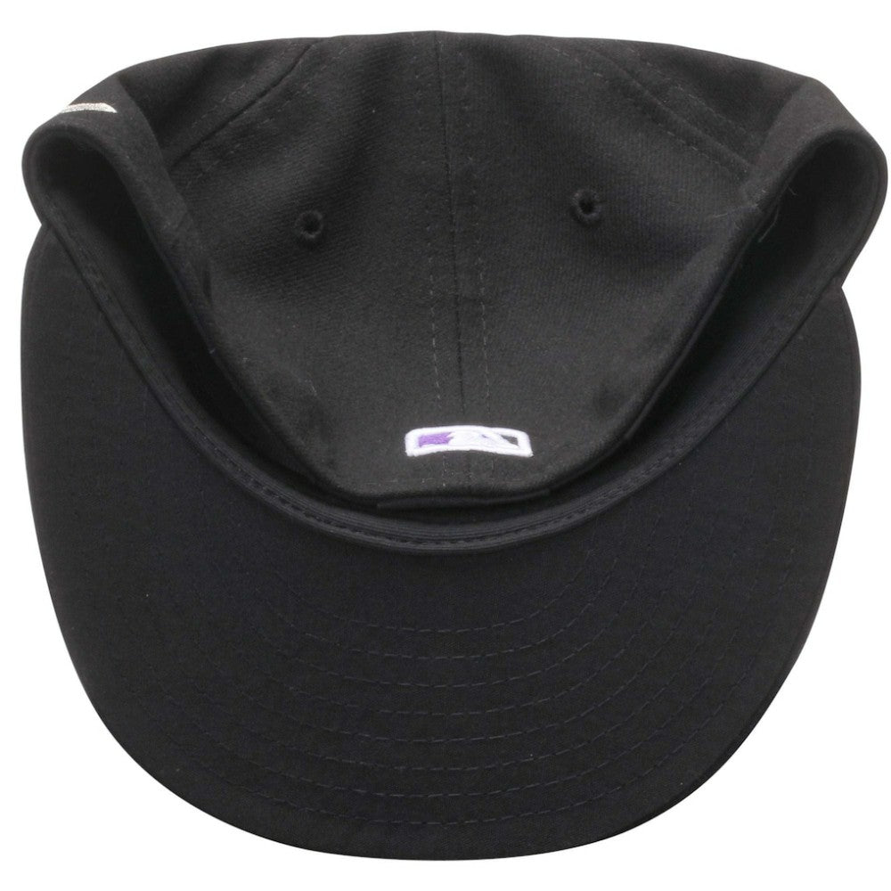 Black Colorado Rockies New Era Authentic Collection ON Field 59FIFTY Structured Hat