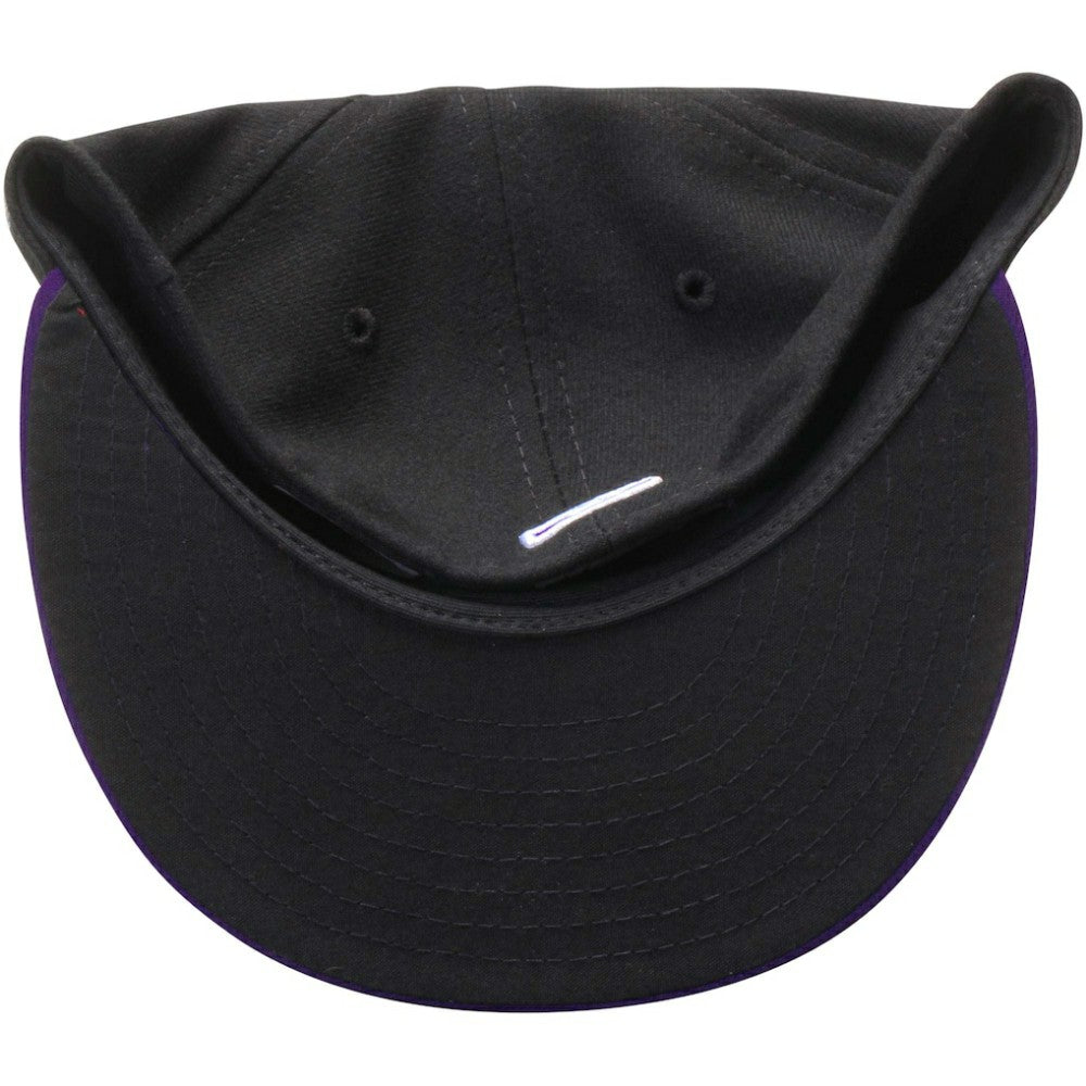 Black/Purple Colorado Rockies New Era Authentic Collection ON Field 59FIFTY Structured Hat