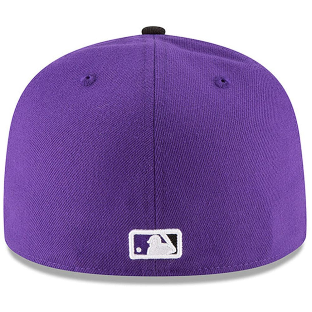 Purple Colorado Rockies New Era Authentic Collection ON Field 59FIFTY Structured Hat