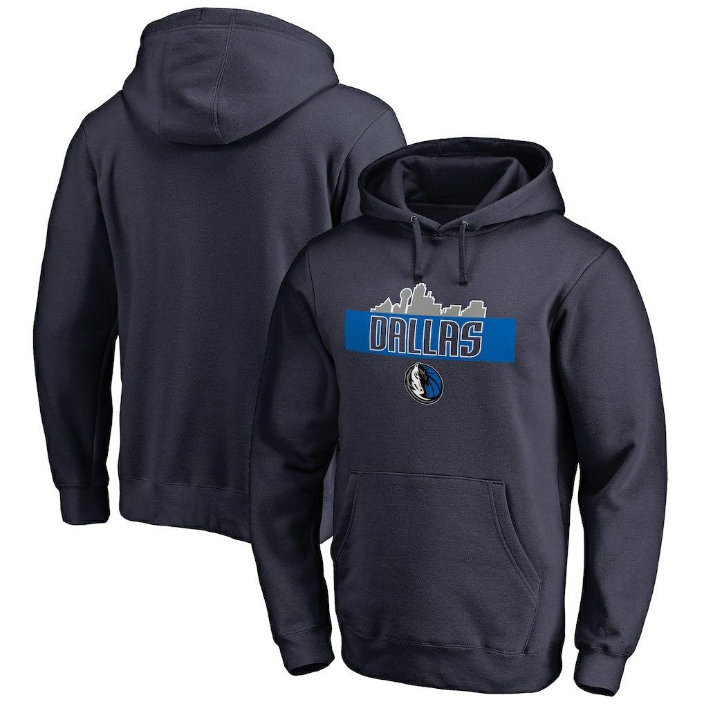 Dallas Mavericks Hometown Collection Skyline Pullover Hoodie sale