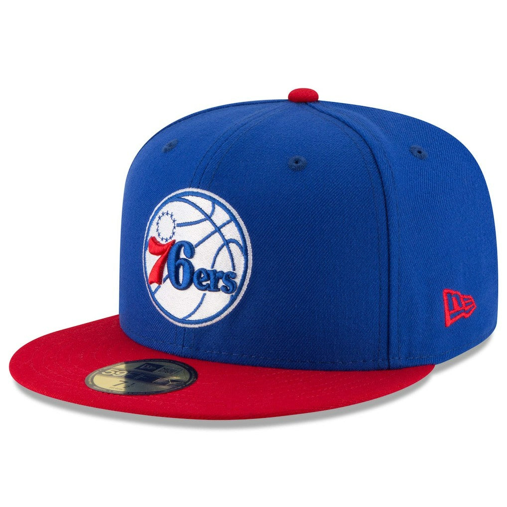 New Era Philadelphia 76ers Team Color 2Tone 59FIFTY Fitted Hat
