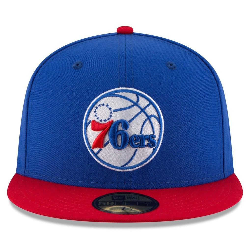 New Era Philadelphia 76ers Team Color 2Tone 59FIFTY Fitted Hat