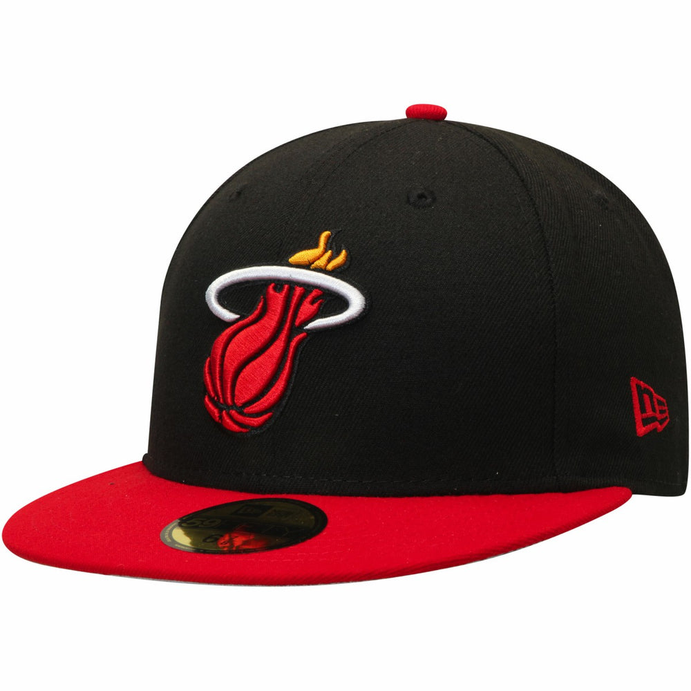 New Era Miami Heat Team Color 2Tone 59FIFTY Fitted Hat