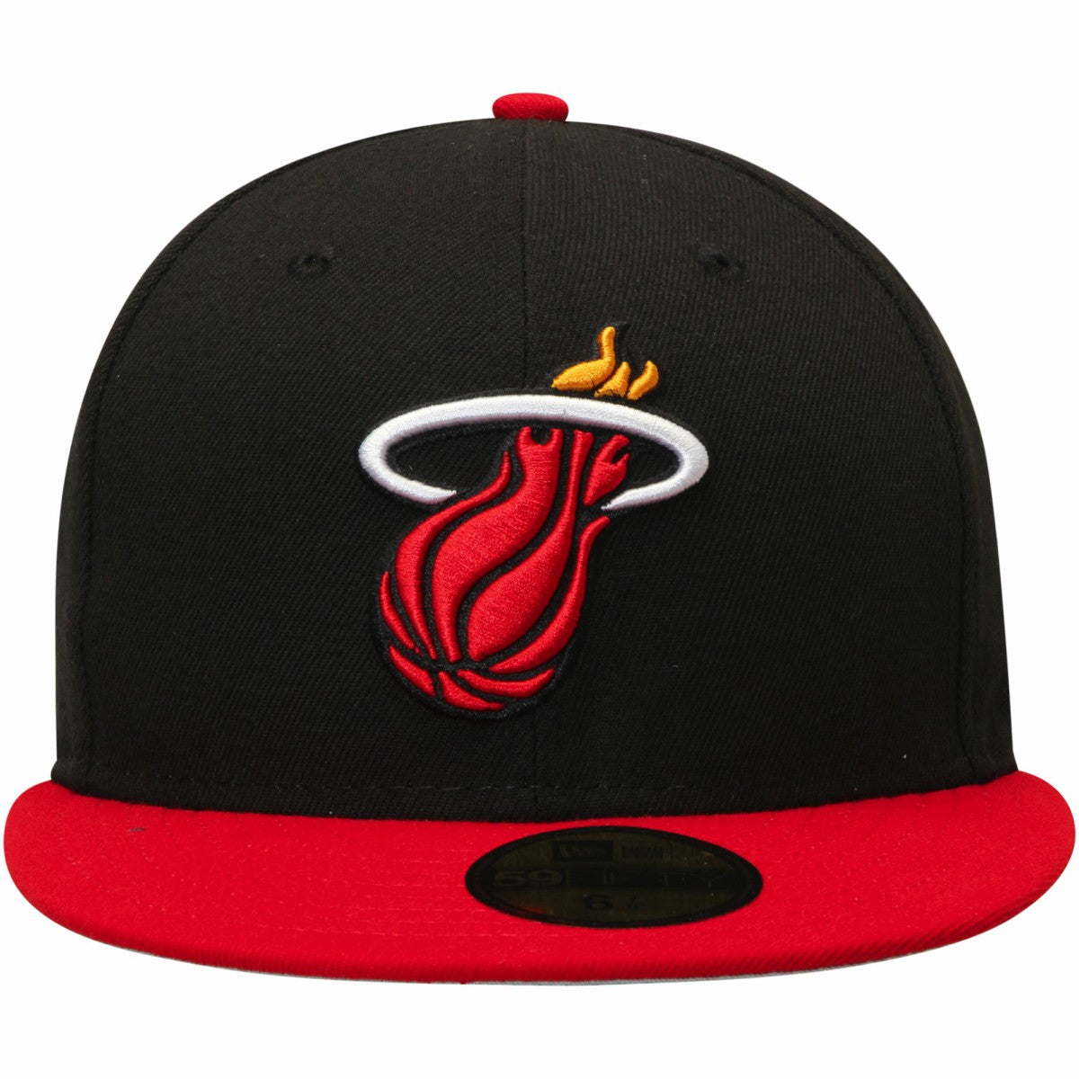 New Era Miami Heat Team Color 2Tone 59FIFTY Fitted Hat