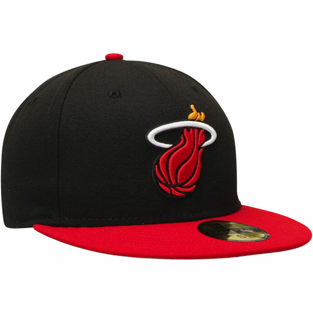 New Era Miami Heat Team Color 2Tone 59FIFTY Fitted Hat