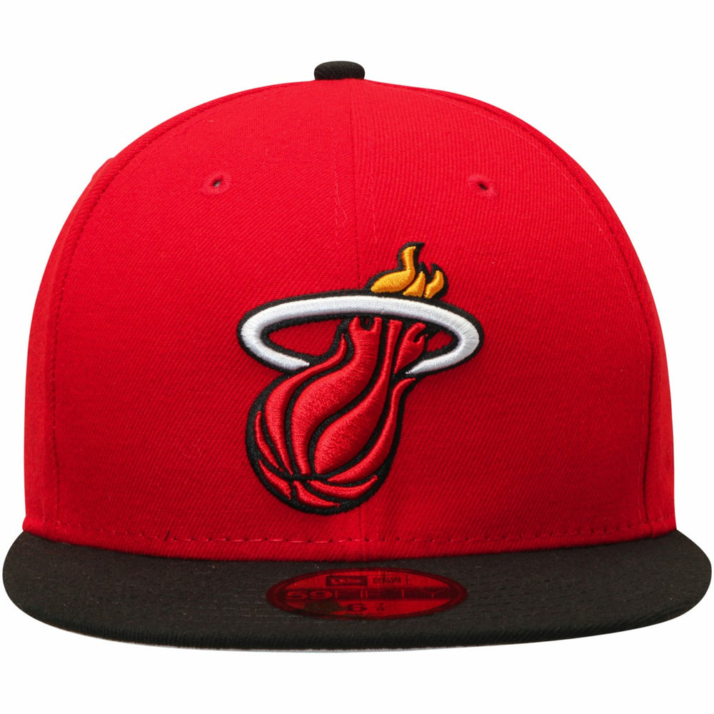 New Era Miami Heat Team Color 2Tone 59FIFTY Fitted Hat