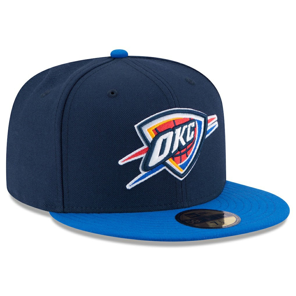 New Era Oklahoma City Thunder Team Color 2Tone 59FIFTY Fitted Hat
