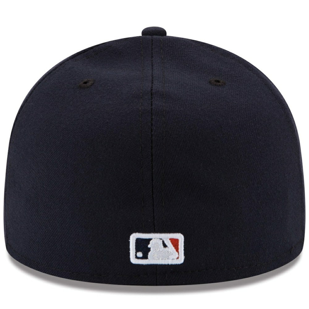 Navy/Orange Houston Astros New Era Road Authentic Collection On Field 59FIFTY Performance Fitted Hat
