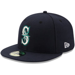 Navy Seattle Mariners New Era Authentic Collection On Field 59FIFTY Fitted Hat
