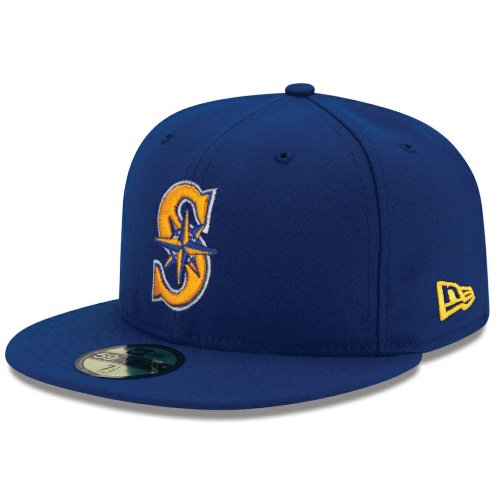 Royal Seattle Mariners New Era Alternate 2 Authentic On Field 59FIFTY Fitted Hat