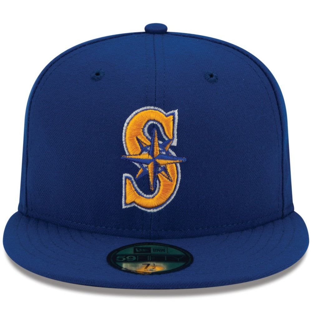 Royal Seattle Mariners New Era Alternate 2 Authentic On Field 59FIFTY Fitted Hat